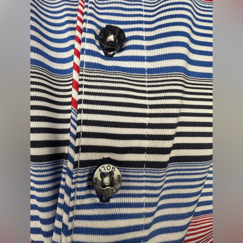 IZOD Golf, Size: Large, Striped shirt, Pre-Owned - Picture 5 of 5